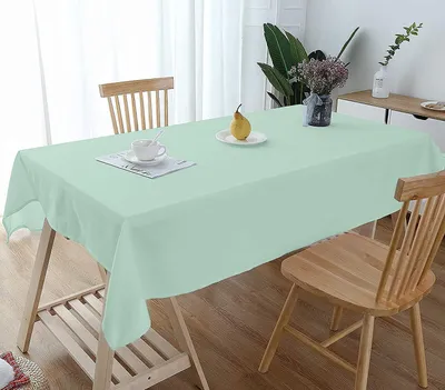 Obrázek produktu pro Bavlněný ubrus 140x240 cm, světle modrý