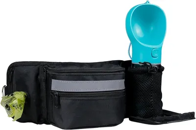 Produktbild von Hundeleckerlitasche, Multifunktionale Trainings- und Wandertasche mit Flaschenhalter, für Hundetraining