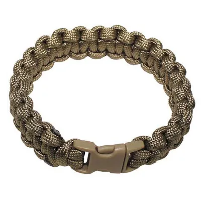 Produktbild von MFH Armband, Parachute Cord,coyote tan, Breite 1,9 cm