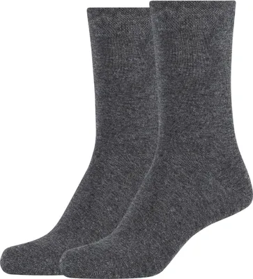 Produktbild von Camano Damen-Socken 2 Paar anthrazit-melange 35 - 38