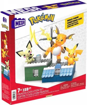 Obrázok produktu pre Mattel MEGA Poké my Pikachu Evolution Set