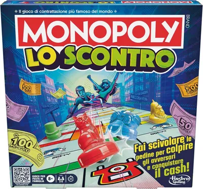 Obrázek produktu pro Monopoly Knockout, Stolní hra, Ekonomická simulace, 8 rok/roky, 20 min
