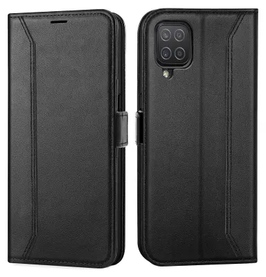 Immagine prodotto di Custodia per cellulare per Samsung Galaxy A22 4G, M22, M32 cover Flip Case pieghevole custodia protettiva, nero