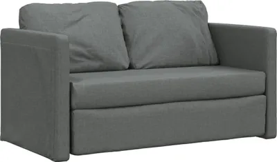 Produktbild von VidaXL 353965, Grau, Schaum, Metall, Polyester, 1120 mm, 1740 mm, 550 mm