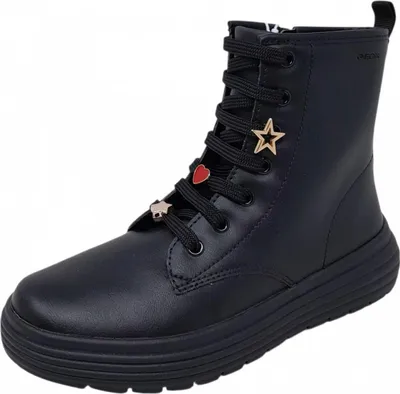 Zdjęcie produktu dla Geox Phaolae sznurowane buty czarny