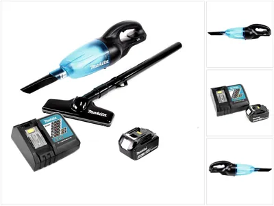 Produktbild von Makita DCL 180 RM1 B Akku Staubsauger 18 V Schwarz + 1x Akku 4,0 Ah + Ladegerät