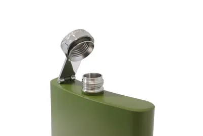 Produktbild von Origin Outdoors Flachmann 'Classic' oliv 240 ml