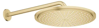 Image de GROHE Ensemble douche de tête et bras 380 mm, 1 jet - Cool Sunrise brossé - 26066GN1