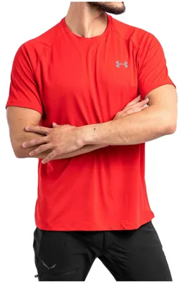 Produktbild von Under Armour Tech 2.0 SS Herren-Kurzarm-Sport-T-Shirt, Rot, Größe L XXL