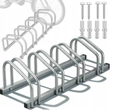 Obrázok produktu pre Stojan na bicykle Oceľový stojan Držiak na bicykel Stojan na 4 bicykle