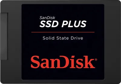 Produktbild von SanDisk SSD Plus 240GB Read 530 MB/s SDSSDA-240G-G26