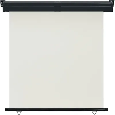 Obrázek produktu pro vidaXL Balkonová boční markýza 175x250 cm krémová