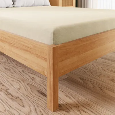 Produktbild von Spannbettlaken, Jersey, 100% Baumwolle, für hohe Matratzen 180x200 Cremig