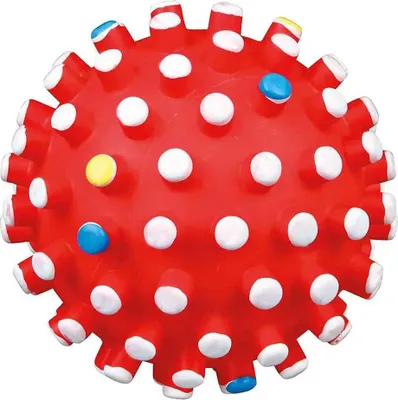 Produktbild von Trixie Geräusch Eines Eingerollten Igels Mehrfarbig ø 6 cm Mehrfarbig ø 6 cm