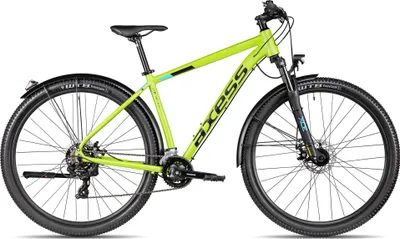 Produktbild von Axess SANDEE ATB alltagstaugliches Hardtail Mountainbike 29 Zoll Grün 17 Zoll