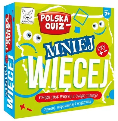Obrázok produktu pre Gra Polska Quiz Mniej czy Więcej