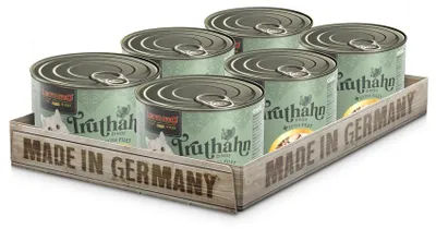 Produktbild von LEONARDO Truthahn + extra Filet, 6x200 g - Katzenfutter Nassfutter Katze
