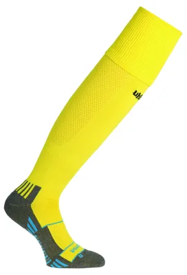 Produktbild von Uhlsport Team Pro Stutzenstrumpf - Lime Yellow / Schwarz
