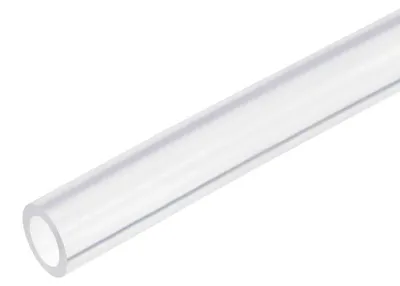 Silikonschlauch 6,4x9,4 mm, 2 m, transparent, flexibel
