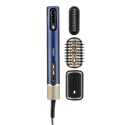 Produktbild von 3-in-1 Haartrockner, Glätteisen & Styler Wet to Dry mit Ionen-Technologie, Anti-Frizz, Keramikplatten, Volumenbürste, 3 Luftstrom & 4 Temperaturstufen