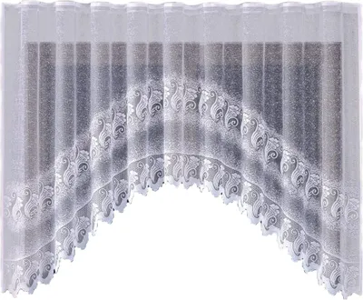 Zdjęcie produktu dla Firanka żakardowa Adelina 002245 - 160 x 310 biała