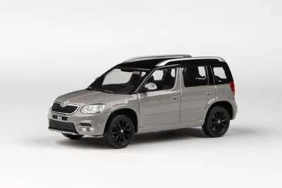 Immagine prodotto di Skoda Yeti FL (2013) Grigio Acciaio Uni ABREX 1:43