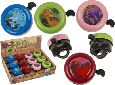 Produktbild von OOTB Metall-Klingel für Fahrräder Dinosaurier