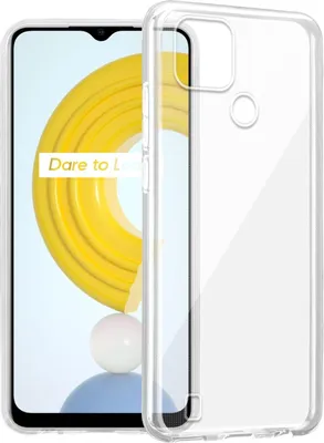 Produktbild von Cadorabo Hülle für Realme C21 Schutz Hülle in Transparent Schutzhülle TPU Silikon Cover Etui Case