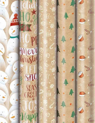 Produktbild von Weihnachts-Geschenkpapier-Röllchen 'Nature Spirit'