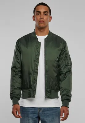 Obrázok produktu pre Urban Classics Pánsky bomber Aezee olivová XL