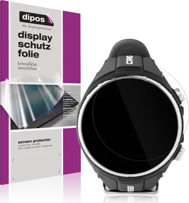 Produktbild von 6x Schutzfolie für Suunto D4F Tauchcomputer klar Displayschutzfolie Folie Display Schutz dipos