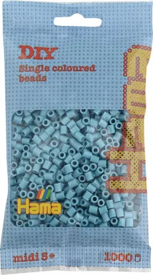 Produktbild von Hama Beads 207-31, Türkis, Rohrförmige Perle, 1000 Stück(e)