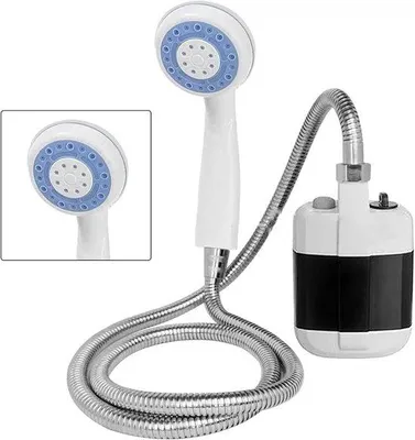 Productafbeelding van Batterijgestuurde douchevoorziening voor campers, met waterverhoging