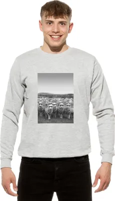 Produktbild von Cotton Prime® Sweatshirt Schafe XL Grau-Melange