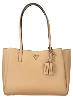 Produktbild von Elegante Beigefarbene Damentasche mit Laptopfach und Abnehmbarem Schlüsselhalter