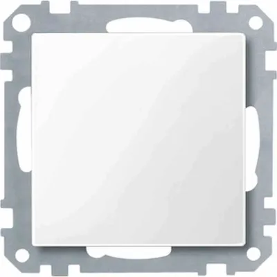Image de Merten 391619 Couvercle aveugle système M blanc polaire brillant