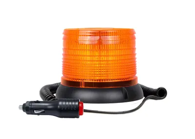 Obrázek produktu pro Výstražný LED maják, montáž na magnet, oranžový, 12-24V