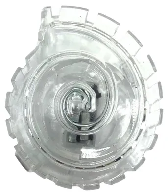 Schneckenfalle für Aquarium, transparent, mit Metallblock