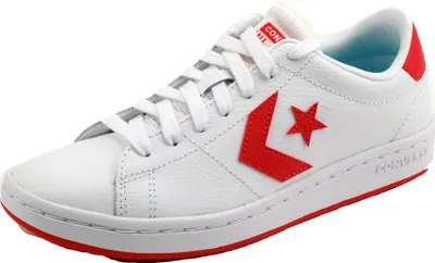 Produktbild von Converse Converse All-Court - Ox - Weiß Leder Größe: 36 Normal