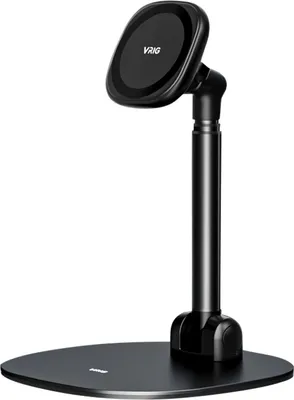 Produktbild von VRIG MG-04 Faltbarer Desktop-Telefonständer mit 360° drehbarer magnetischer Telefonhalterung Telefonhalterung mit einstellbarer Höhe Ersatz für iPhone 14/13/12