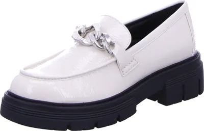 Zdjęcie produktu dla Marco Tozzi damskie loafersy 31965-37, 31965-39, 31965-40, 31965-41 MAT-2-2-84701-29 CREAM PATENT 39