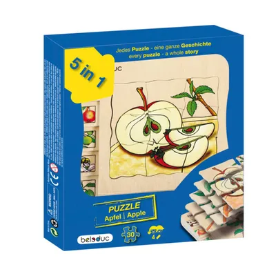 Productafbeelding van Beleduc Laagjespuzzel Appel