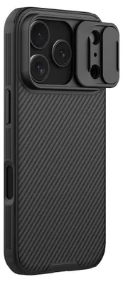 Produktbild von iPhone 18 Pro / 17 Pro Hülle - Nillkin CamShield Pro Back Cover - MagSafe Compatible - Schwarz
