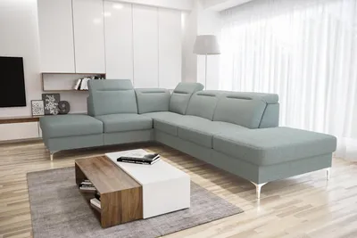 Produktbild von Moderne Sofas Stoffsofa Couch Wohnlandschaft Sofa Ecke Design Eck Ecksofa L-form