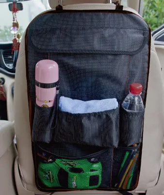 Produktbild von Auto-Organizer aus hochwertigem Stoff mit mehreren Ablagefächern, 58x36 cm, für alle Autos