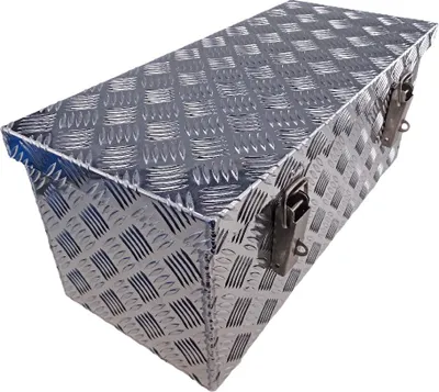 Produktbild von Deichselbox / Staubox aus Aluminium 620 x 270 x 260mm für PKW Anhänger
