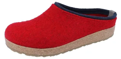 Immagine prodotto di Haflinger Grizzly Kris pantofole da donna pantofole rosso tempo libero, numero di scarpe: 40 EU