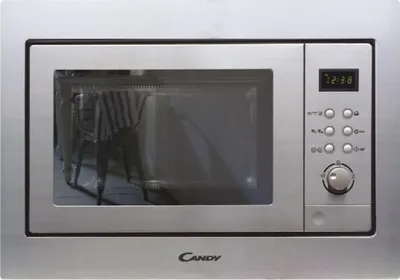 Produktbild von Candy MIC201EXEE, Integriert, Grill-Mikrowelle, 20 l, 800 W, Eingebautes Display, Tasten, Drehregler