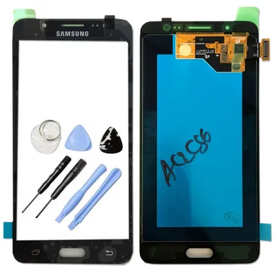 Produktbild von Display LCD Komplettset GH97-18792B / GH97-19466B Schwarz für Samsung Galaxy J5 J510F 2016