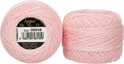 Zdjęcie produktu dla Przędza bawełniana, grubość 12, 5 g, długość 56 m, do szydełkowania i haftowania
